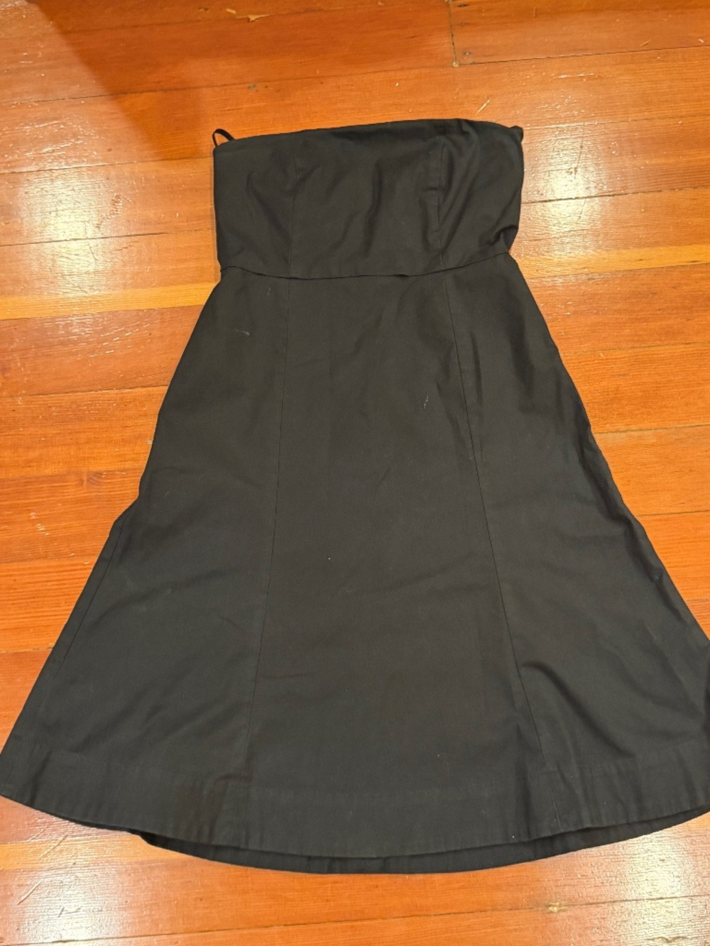 Gap Strapless Casual Black Dress Size 1